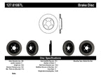 StopTech 05-10 Ford Mustang Slotted & Drilled Left Rear Rotor (view 7)