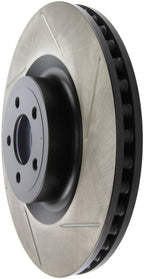 StopTech 2015 Ford Mustang GT w/ Brembo Brakes Left Front Slotted Brake Rotor (view 3)