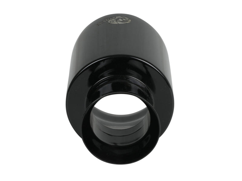 aFe MACH Force-XP 4-1/2in Black OE Replacement Exhaust Tips - 15-19 Dodge Charger/Hellcat (view 4)