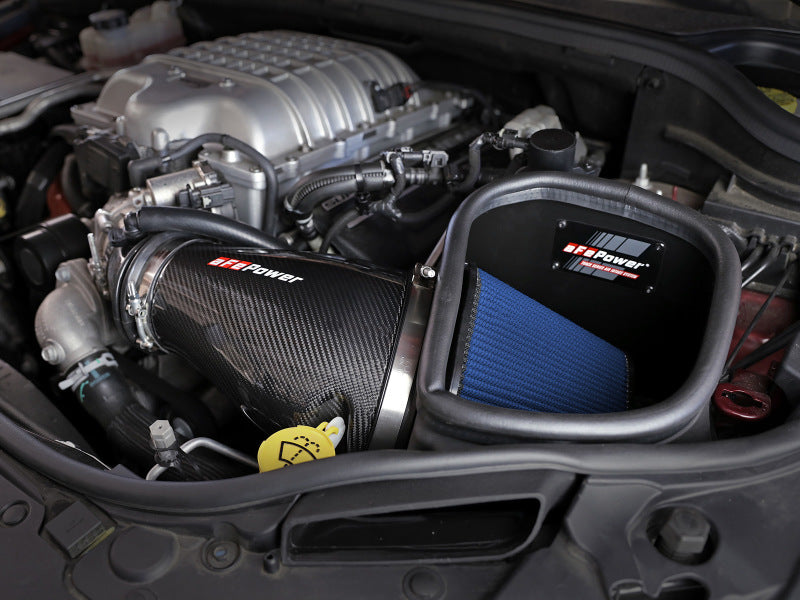 aFe Track Series Carbon Fiber Pro 5R AIS - 19-20 Jeep Grand Cherokee Trackhawk 6.2L (view 2)