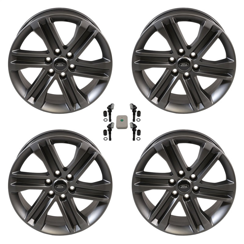 Ford Racing 15-22 F-150 20x8.5 Dark Alloy Wheel Kit Main image