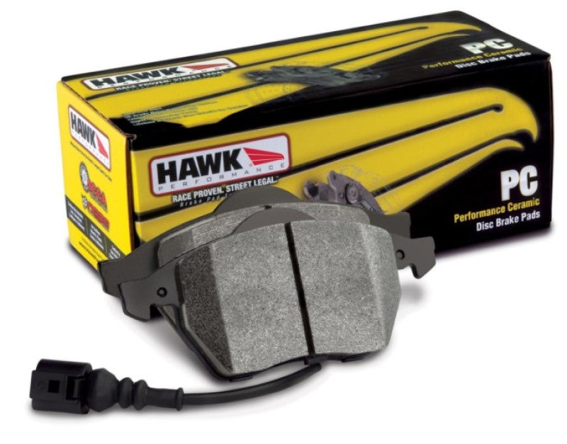 Hawk 18-19 Jeep Grand Cherokee Performance Ceramic Street Front Brake Pads (view 3)