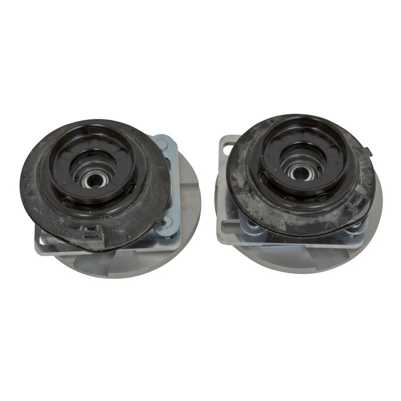 BBK 05-14 Mustang Caster Camber Plate Kit - Silver Anodized Finish (view 14)