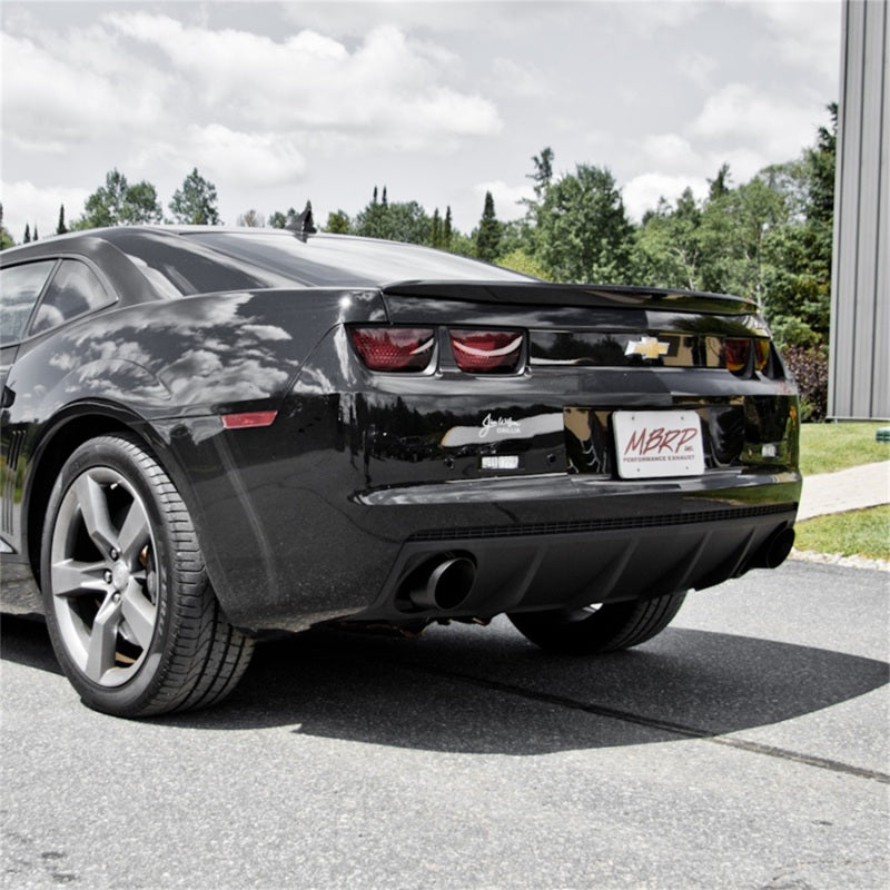 MBRP 2010-2015 Chevrolet Camaro V8 6.2L 3in Black Coated Axle Back Muffler Delete (view 3)
