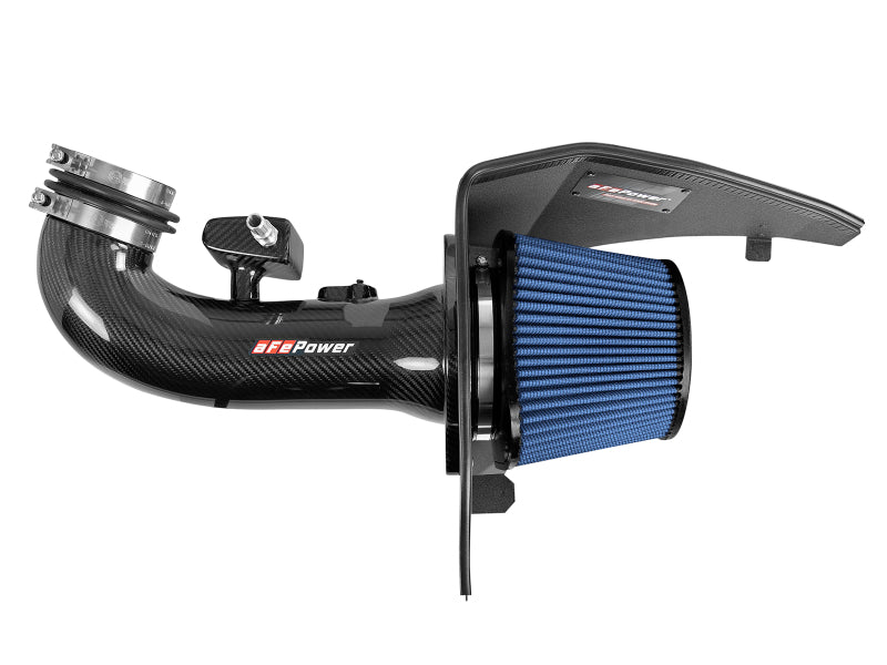 aFe Track Series Carbon Fiber Pro 5R AIS - 16-19 Chevrolet Camaro SS V8-6.2L (view 3)