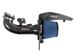 aFe Track Series Carbon Fiber Pro 5R AIS - 16-19 Chevrolet Camaro SS V8-6.2L