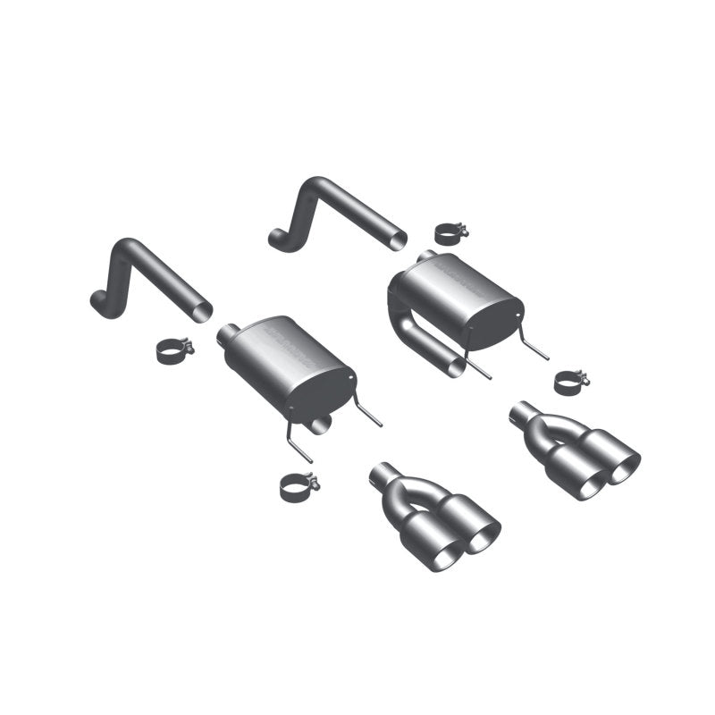 MagnaFlow SYS C/B 2009 Corvette 6.2L Axl-Back Main image