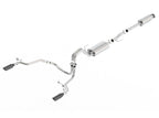Borla 15-17 Ford F-150 2.7L/ 3.5L EcoBoost/ 5.0L V8 Rear Exit S-Type Catback Exhaust Black Chrome (view 2)