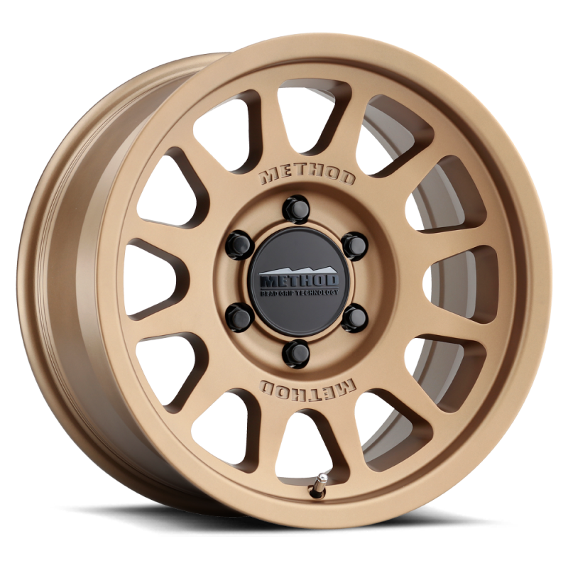 Method MR703 17x8.5 0mm Offset 6x135 87mm CB Method Bronze Wheel Main image