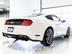AWE Tuning 2018+ Ford Mustang GT (S550) Cat-Back Exhaust - Touring Edition (Quad Diamond Black Tips) (view 3)