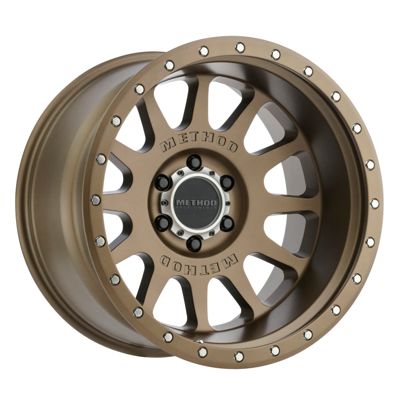 Method MR605 NV 20x10 -24mm Offset 6x135 87mm CB Method Bronze Wheel Main image