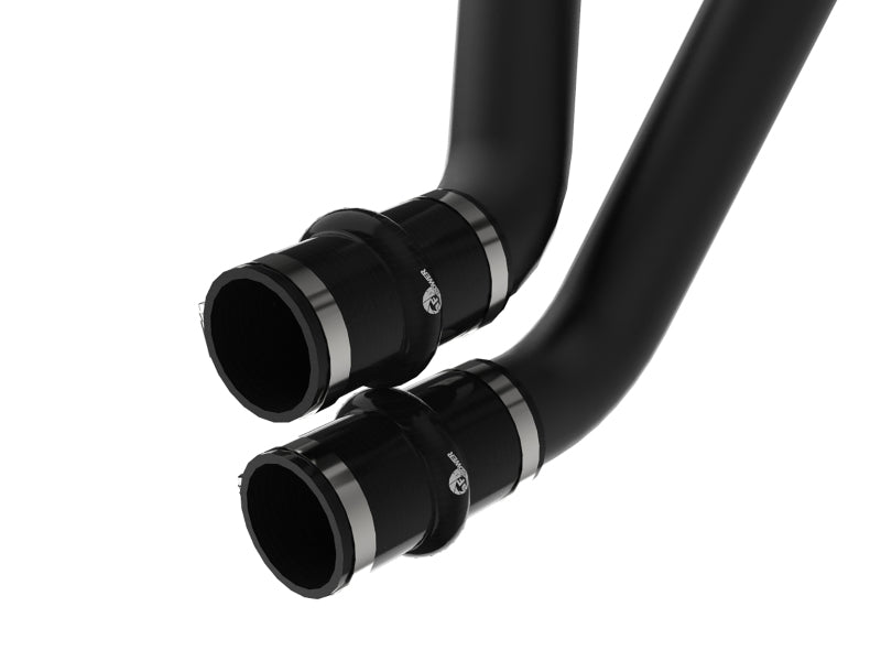 aFe Bladerunner Intercooler Tubes Hot Side 2.5in 17-20 Ford F-150 Raptor V6 3.5L(tt) (view 4)