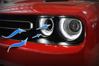 aFe Dynamic Air Scoop 2015 Dodge Challenger V6-3.6 / V8-5.7/6.4L HEMI - BLK (view 3)