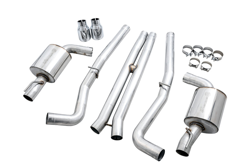 AWE Tuning 2015+ Dodge Charger 6.4L/6.2L SC Non-Resonated Touring Edition Exhaust - Silver Tips (view 5)