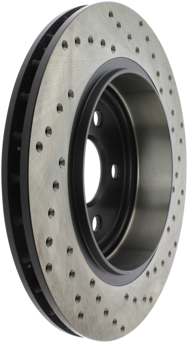 StopTech Sport Cross Drilled Brake Rotor - Front Left Main image