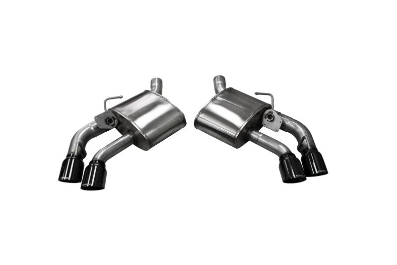 Corsa 16-20 Chevrolet Camaro SS/ZL1 6.2L V8 Black Xtreme Axle-Back Exhaust (w/ Factory NPP Valve) Main image