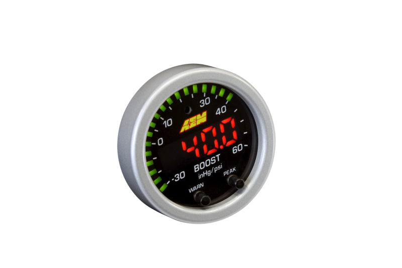 AEM X-Series Boost Pressure -30inHg 60psi Gauge Kit (view 6)