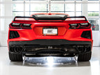 AWE Tuning 2020 Chevrolet Corvette (C8) Touring Edition Exhaust - Quad Diamond Black Tips (view 2)