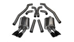 Corsa 12-13 Chevrolet Camaro Coupe ZL1 6.2L V8 Black Sport Cat-Back + XO Exhaust (view 2)