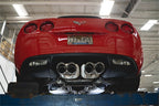 Corsa Xtreme Corvette C6 Z06 / ZR1 6.2L Polished 4.5in Tips (view 3)