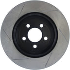 StopTech Power Slot 05 Chrysler 300C 5.7L V8 w/ Vented Rear Disc Rear Left SportStop Slotted Rotor (view 4)