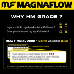 MagnaFlow Conv DF 05-12 Corvette 8 6.0L; P/S