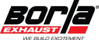 Borla Touring Cat-Back 15 Ford Mustang GT 5.0L V8 MT/AT 2.5in pipe Black 4in tip (view 5)