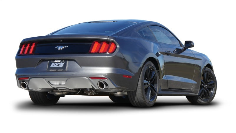 Borla Atak Rear Section 15-17 Ford Mustang 2.3L EcoBoost MT/AT 2.25in pipe 4in tip (view 4)