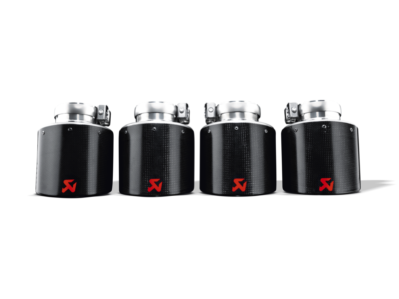 Akrapovic 08-25 Nissan GT-R Tail Pipe Set (Carbon 125 mm) (view 4)