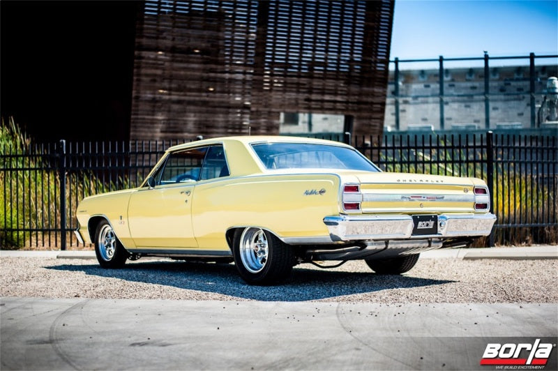 Borla CrateMuffler LS3 ATAK 2.25in Offset/Offset 14inx4.35inx9in Oval Muffler (view 3)