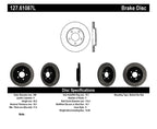 StopTech 05-10 Ford Mustang Slotted & Drilled Left Rear Rotor (view 3)
