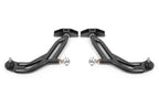 BMR 10-14 Ford Mustang Adj. Lower A-Arms w/ Delrin/Rod End / 18mm Tall Ball Joint - Black Hammertone