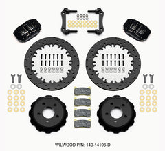 Wilwood Dynapro Radial Rear Drag Kit 12.90in Drilled 2015-Up Mustang