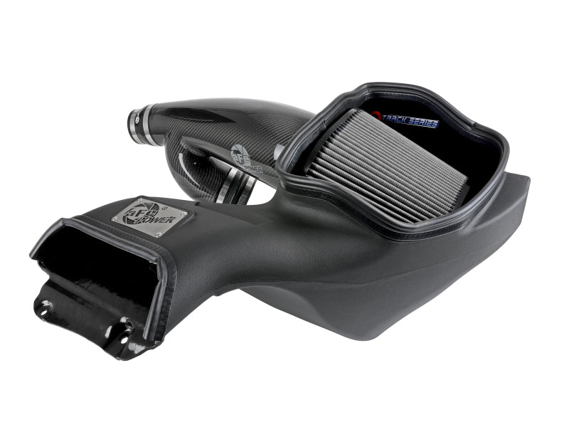 aFe 17-20 Ford F-150/Raptor Track Series Carbon Fiber Cold Air Intake System With Pro DRY S Filters Main image