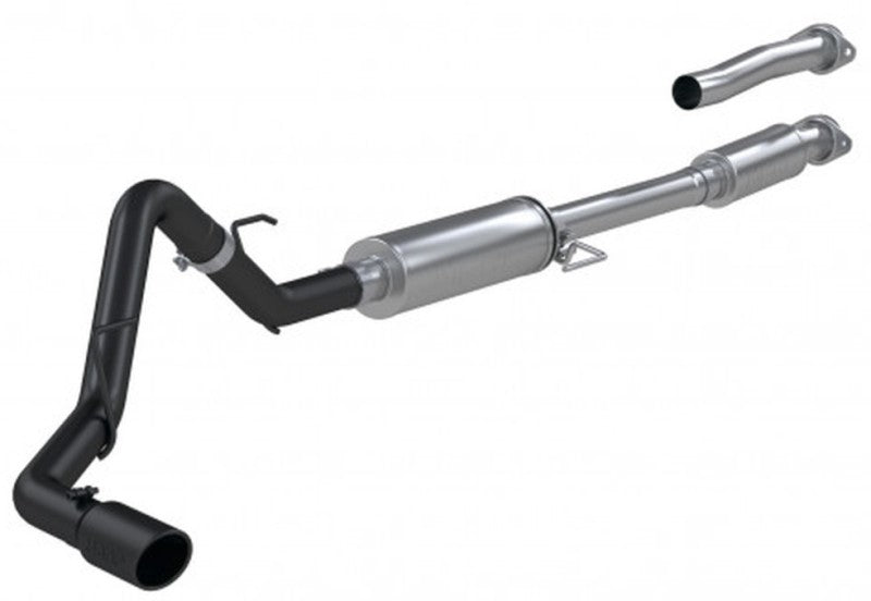 MBRP 2021+ Ford F-150 2.7L/ 3.5L Ecoboost 5.0L Single Side 3in Black Coated Catback Exhaust (view 5)