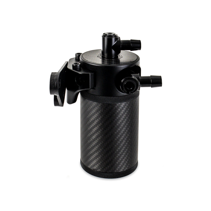 Mishimoto 2020+ Chevrolet Corvette C8 Baffled Oil Catch Can Kit (PCV Side) - Carbon Fiber (view 5)