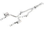 Borla 2015 Dodge Challenger Hellcat 6.2L V8 ATAK Catback Exhaust No Tips Factory Valance (view 2)