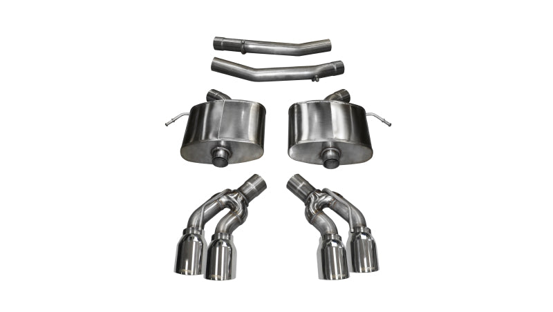 Corsa 2016 Cadillac CTS V 6.2L V8 2.75in Polished Xtreme Axle-Back Exhaust (view 2)