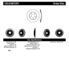 StopTech 05-14 Ford Mustang Cryo-Stop Rear Premium Rotor (view 5)