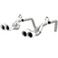 MagnaFlow 09-11 Chev Corvette V8 6.2L Comp Series Quad Center Rear Exit SS Cat-Back Perf Exhaust