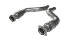 Kooks 06-10 Charger SRT8 3in In x 2 3/4in Out GREEN Cat SS Conn. Pipes (view 3)
