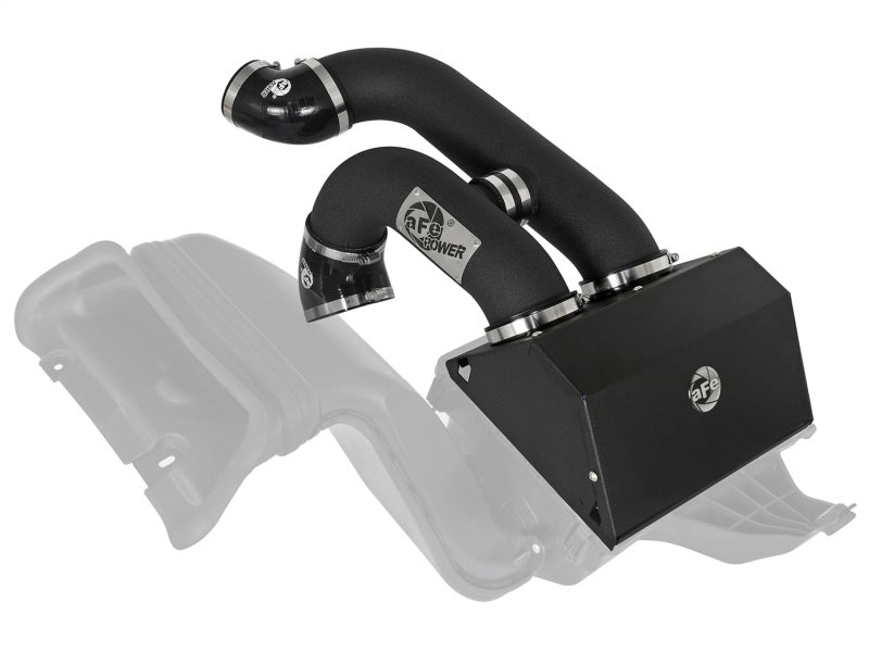 aFe Magnum FORCE Stage-2 Pro 5R Cold Air Intake System 2017 Ford F-150 Raptor V6-3.5L (tt) - Black Main image
