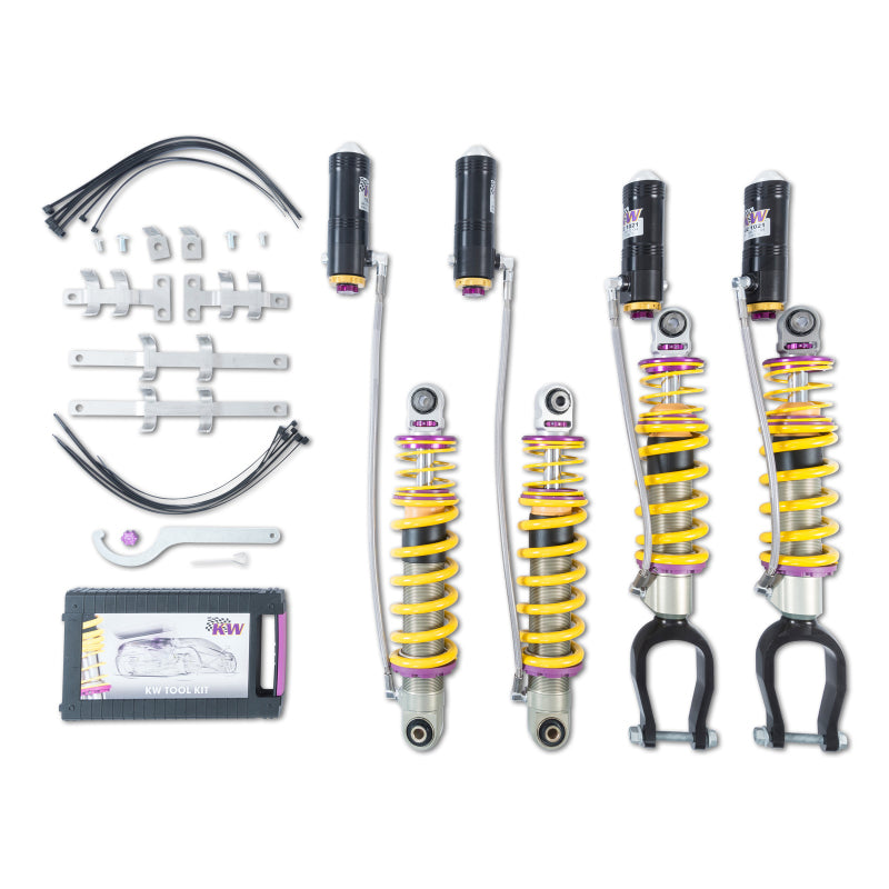 KW Coilover Kit V4 Bundle Audi R8 (4S) Coupe/Spyder w/o Magnetic Ride (view 2)