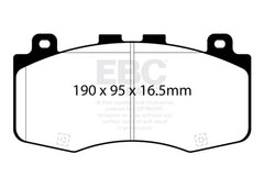 EBC 2018+ Jeep Grand Cherokee Trackhawk Yellowstuff Front Brake Pads