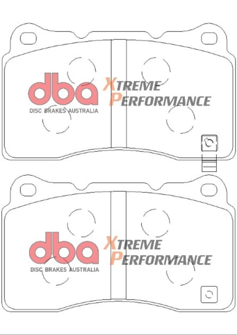 DBA 13-15 Cadillac XTS XP650 Front Brake Pads (view 4)