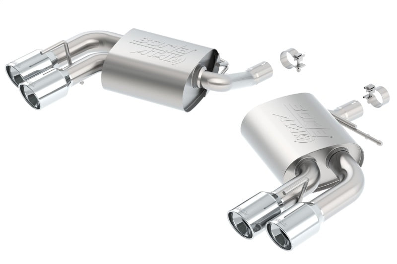 Borla 2016 Chevy Camaro V6 AT/MT ATAK Rear Section Exhaust w/o Dual Mode Valves (view 2)