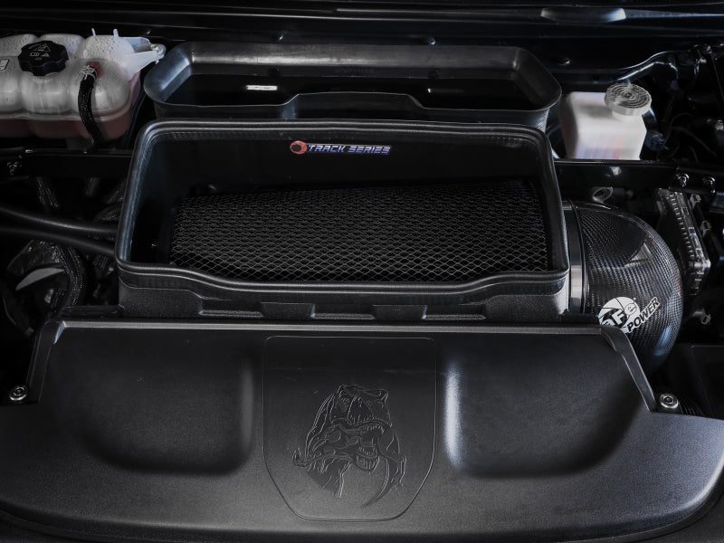 aFe 21-23 RAM 1500 TRX Track Series Carbon Fiber Cold Air Intake System w/ Pro 5R Filter (view 2)