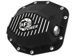 aFe POWER 21-22 Ram 1500 TRX Hemi V8 6.2L (sc) PRO Series Rear Differential Cover Black w/ Machined