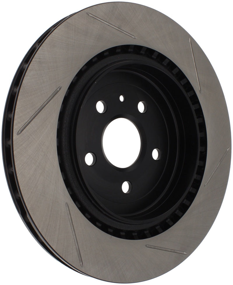 StopTech Power Slot 10 Camaro SS 8cyl Rear Right Slotted Rotor Main image