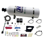Nitrous Express GM LS 78mm 3-Bolt Nitrous Plate Kit (50-350HP) w/15lb Bottle (view 2)